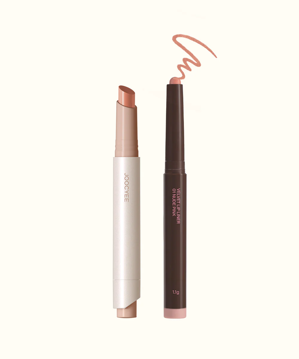 Glossy Rouge & Velvet Lip Liner Duo - Image 10