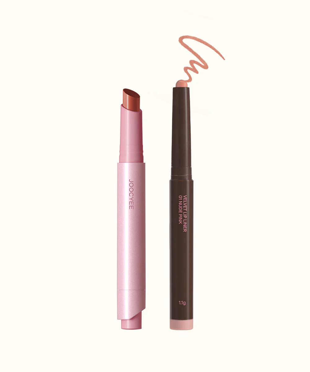 Glossy Rouge & Velvet Lip Liner Duo - Image 12