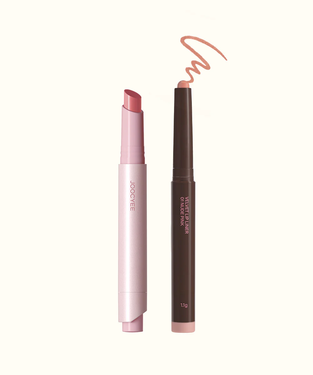 Glossy Rouge & Velvet Lip Liner Duo - Image 13