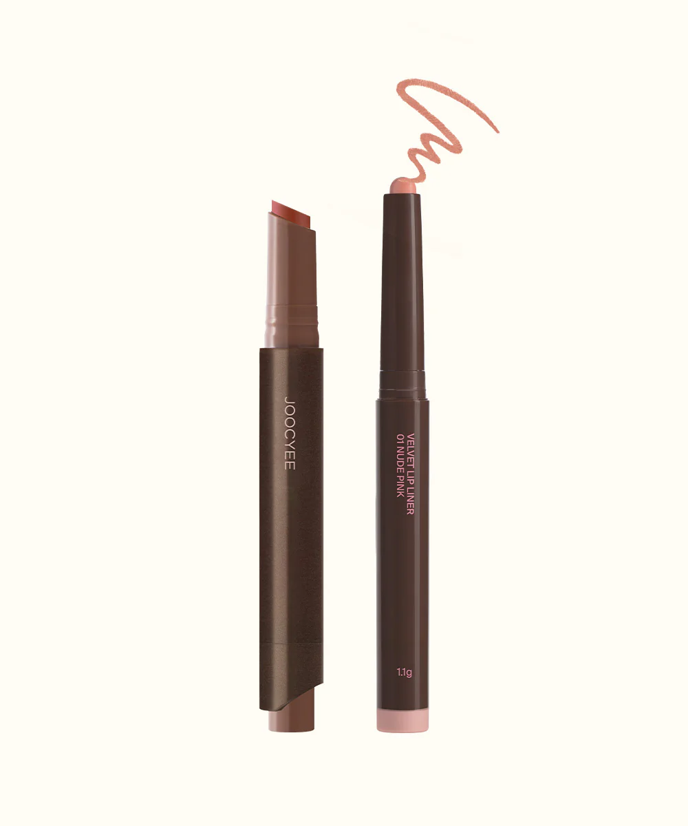 Glossy Rouge & Velvet Lip Liner Duo - Image 8